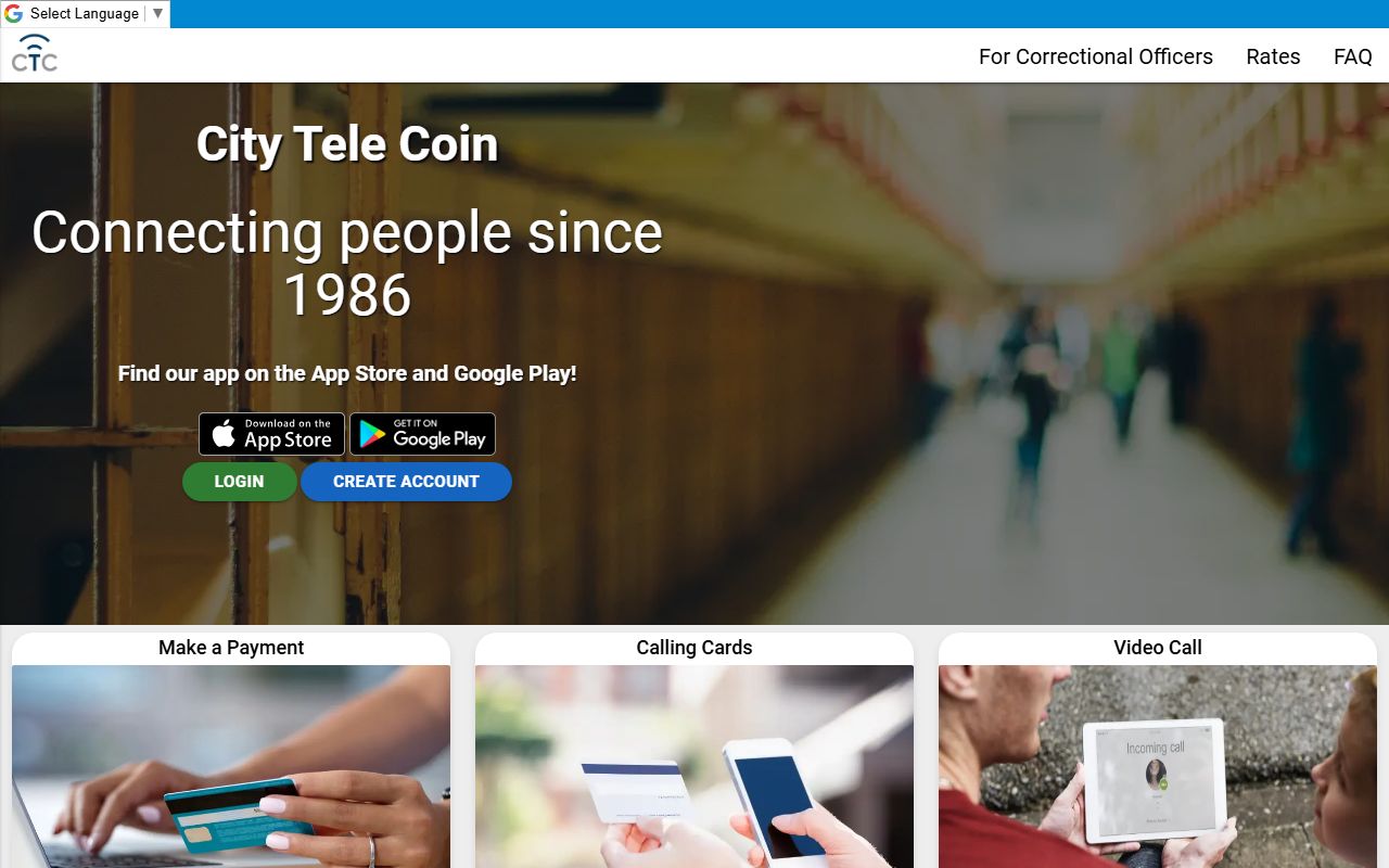 Yoakum County Law Enforcement Center City Tele Coin inmate services